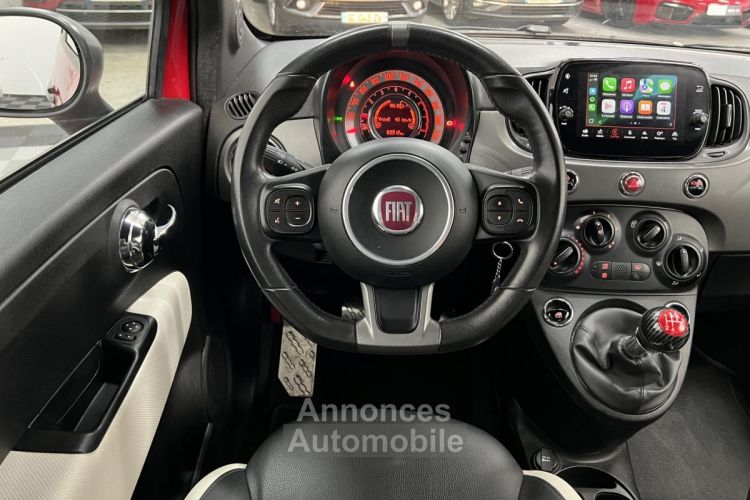 Fiat 500 1.2i 69 CH S Distribution neuve - GARANTIE 6 MOIS - <small></small> 9.990 € <small>TTC</small> - #12