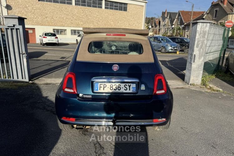 Fiat 500 1.2i - 69 Eco Pack Lounge Clim + toit ouvrant + Attelage - <small></small> 9.990 € <small>TTC</small> - #4