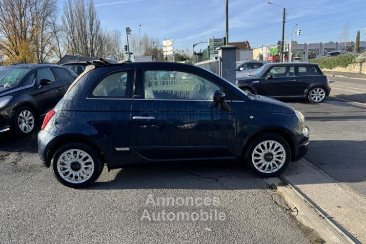 Fiat 500 1.2i - 69 Eco Pack Lounge Clim + toit ouvrant + Attelage - <small></small> 9.990 € <small>TTC</small> - #6