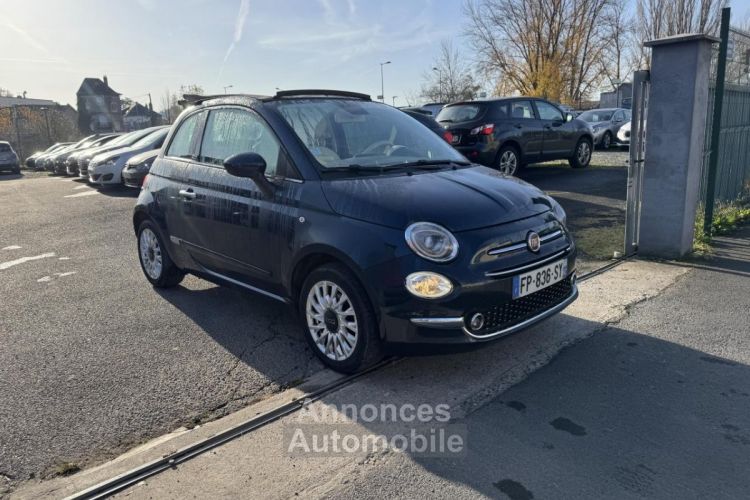 Fiat 500 1.2i - 69 Eco Pack Lounge Clim + toit ouvrant + Attelage - <small></small> 9.990 € <small>TTC</small> - #7