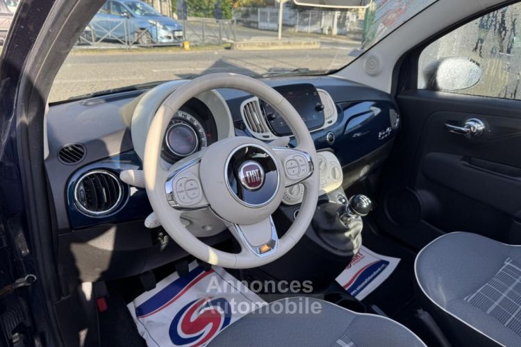 Fiat 500 1.2i - 69 Eco Pack Lounge Clim + toit ouvrant + Attelage - <small></small> 9.990 € <small>TTC</small> - #23