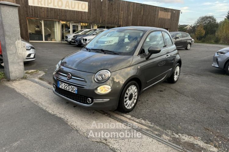 Fiat 500 1.2i - 69 Lounge Clim + Toit panoramique - <small></small> 8.990 € <small>TTC</small> - #1