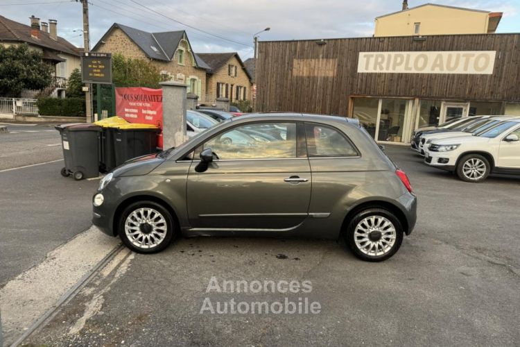 Fiat 500 1.2i - 69 Lounge Clim + Toit panoramique - <small></small> 8.990 € <small>TTC</small> - #2