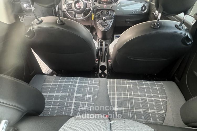 Fiat 500 1.2i - 69 Lounge Clim + Toit panoramique - <small></small> 8.990 € <small>TTC</small> - #9