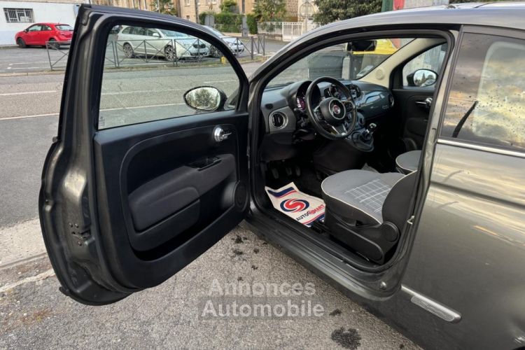 Fiat 500 1.2i - 69 Lounge Clim + Toit panoramique - <small></small> 8.990 € <small>TTC</small> - #15