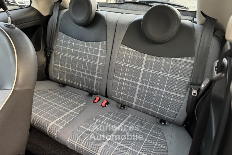 Fiat 500 1.2i - 69 Lounge Clim + Toit panoramique - <small></small> 8.990 € <small>TTC</small> - #19