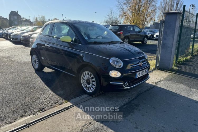 Fiat 500 1.2i - 69 Lounge Gps + Radar AR - <small></small> 7.490 € <small>TTC</small> - #7