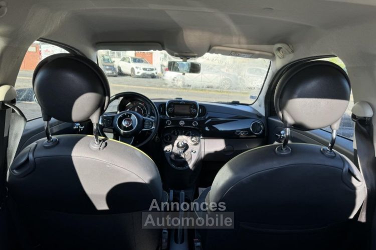 Fiat 500 1.2i - 69 Lounge Gps + Radar AR - <small></small> 7.490 € <small>TTC</small> - #11