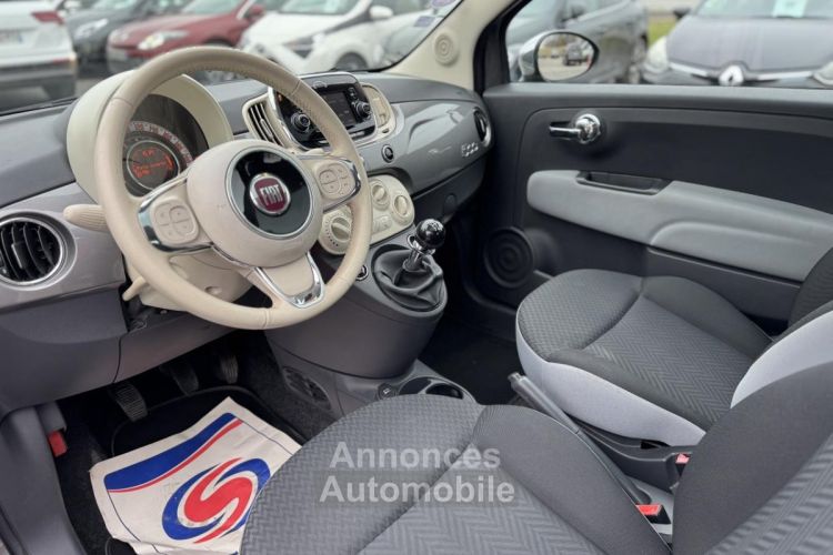 Fiat 500 1.2i - 69 Lounge PHASE 2 - <small></small> 7.490 € <small>TTC</small> - #7