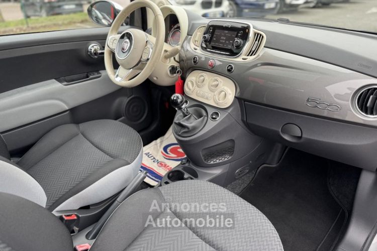 Fiat 500 1.2i - 69 Lounge PHASE 2 - <small></small> 7.490 € <small>TTC</small> - #9