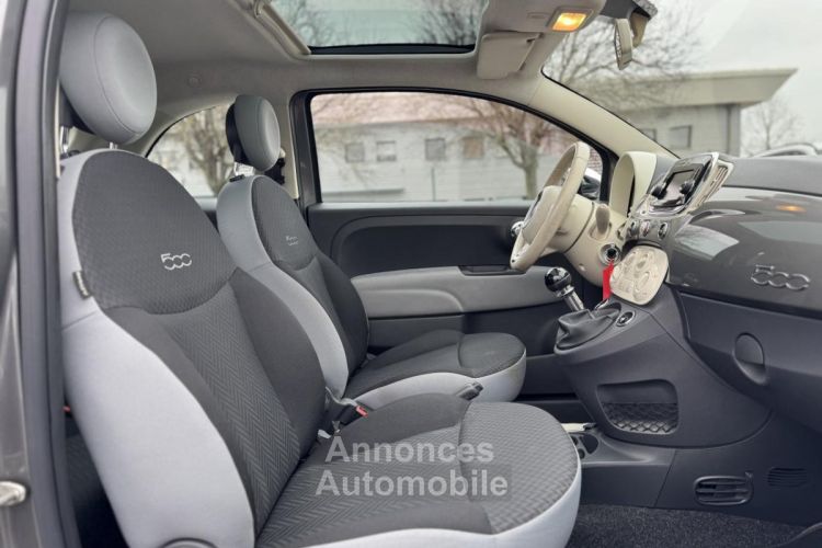 Fiat 500 1.2i - 69 Lounge PHASE 2 - <small></small> 7.490 € <small>TTC</small> - #10