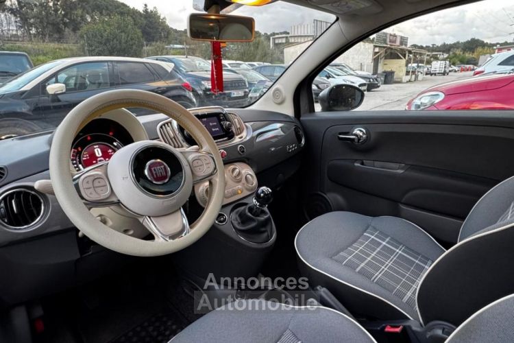 Fiat 500 1.2i - 69ch Lounge= - <small></small> 9.990 € <small>TTC</small> - #15