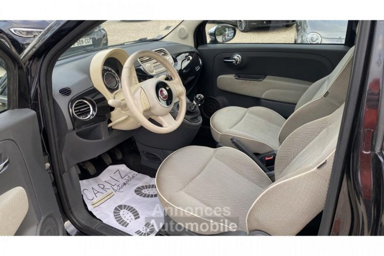 Fiat 500 1.2i 69cv Lounge - <small></small> 5.500 € <small>TTC</small> - #12