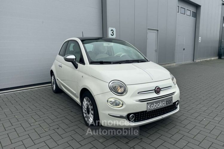 Fiat 500 1.2i Lounge -- TOIT PANO GPS CLIM - <small></small> 8.990 € <small>TTC</small> - #1