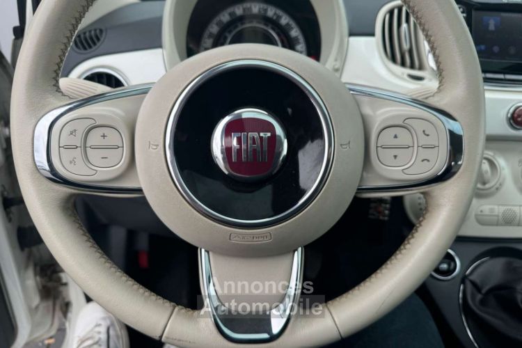 Fiat 500 1.2i Lounge -- TOIT PANO GPS CLIM - <small></small> 8.990 € <small>TTC</small> - #11