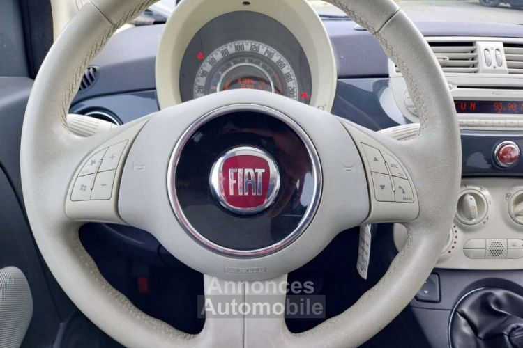 Fiat 500 1.2i Lounge-AIRCO-TOIT.PANO-BLUETOOTH-GARANTIE- - <small></small> 6.750 € <small>TTC</small> - #13