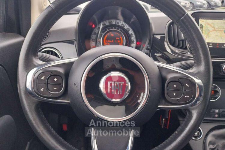 Fiat 500 1.2i Lounge-CLIM-GPS-BLUETOOTH-GARANTIE.12.MOIS-- - <small></small> 9.990 € <small>TTC</small> - #14