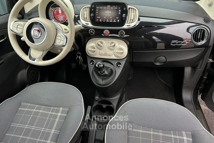 Fiat 500 1.2L  69CH Eco Pack Lounge - <small></small> 10.200 € <small>TTC</small> - #6