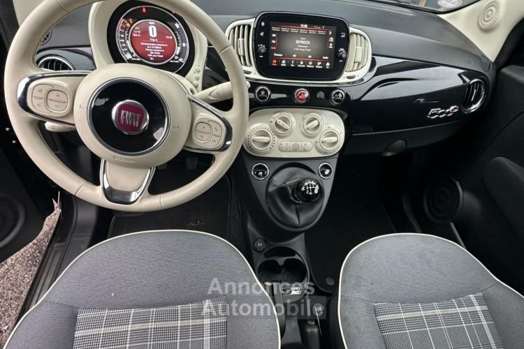 Fiat 500 1.2L  69CH Eco Pack Lounge - <small></small> 10.200 € <small>TTC</small> - #27