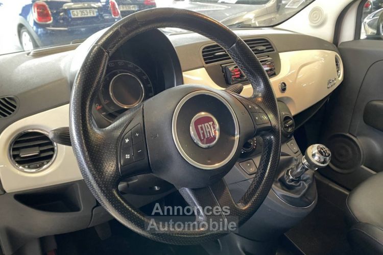 Fiat 500 1.3 Multijet 16v 75ch DPF Pop - <small></small> 5.990 € <small>TTC</small> - #9