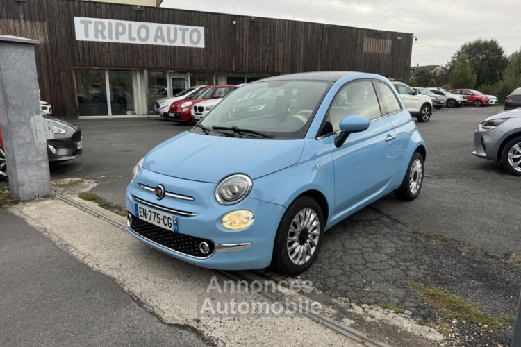 Fiat 500 1.3 Multijet 95 S&S Lounge clim + Radar AR + Toit panoramique - <small></small> 10.490 € <small>TTC</small> - #1