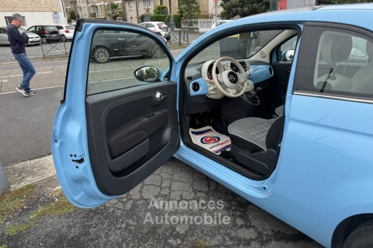 Fiat 500 1.3 Multijet 95 S&S Lounge clim + Radar AR + Toit panoramique - <small></small> 10.490 € <small>TTC</small> - #17