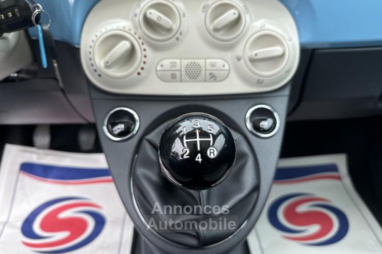 Fiat 500 1.3 Multijet 95 S&S Lounge clim + Radar AR + Toit panoramique - <small></small> 10.490 € <small>TTC</small> - #33