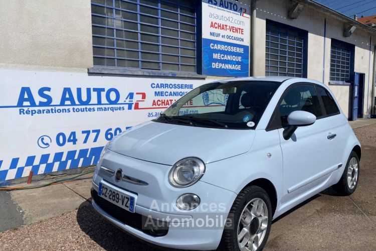 Fiat 500 1.4 16v 100ch Lounge - <small></small> 5.990 € <small>TTC</small> - #1