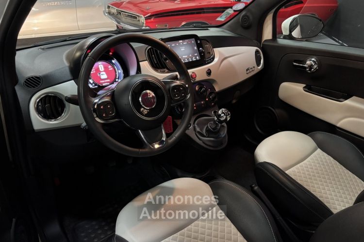 Fiat 500 (2) 1.2 8V 69ch Club - <small></small> 13.290 € <small>TTC</small> - #11