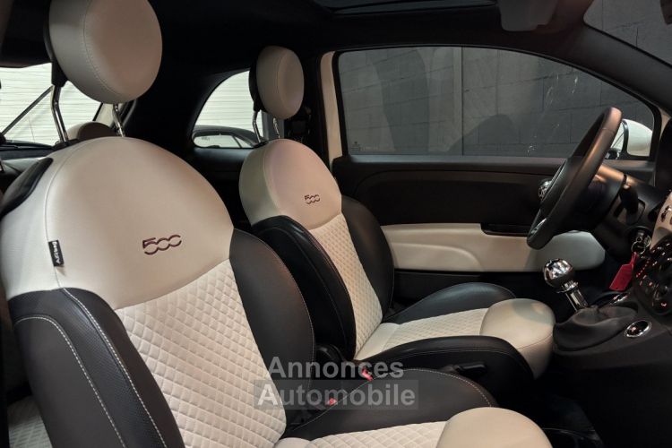 Fiat 500 (2) 1.2 8V 69ch Club - <small></small> 13.290 € <small>TTC</small> - #15