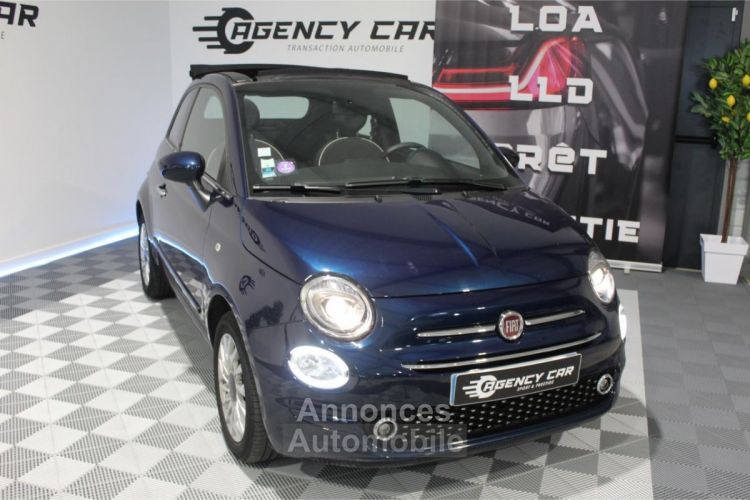 Fiat 500 500C Cabriolet 1.2i - 69 2018 Lounge PHASE 2 - <small></small> 13.990 € <small>TTC</small> - #2