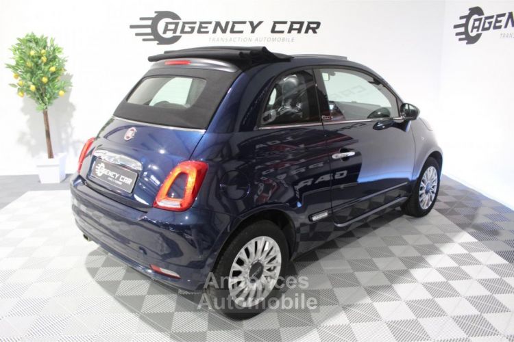 Fiat 500 500C Cabriolet 1.2i - 69 2018 Lounge PHASE 2 - <small></small> 13.990 € <small>TTC</small> - #3