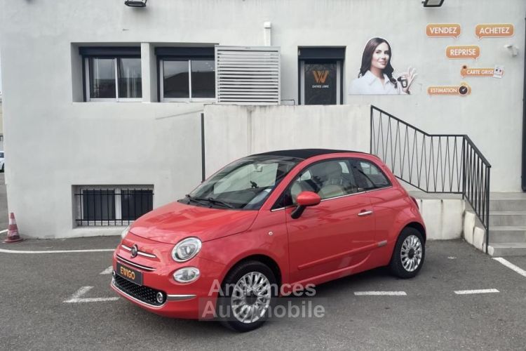 Fiat 500 500C CABRIOLET 69ch Lounge - <small></small> 8.490 € <small>TTC</small> - #1