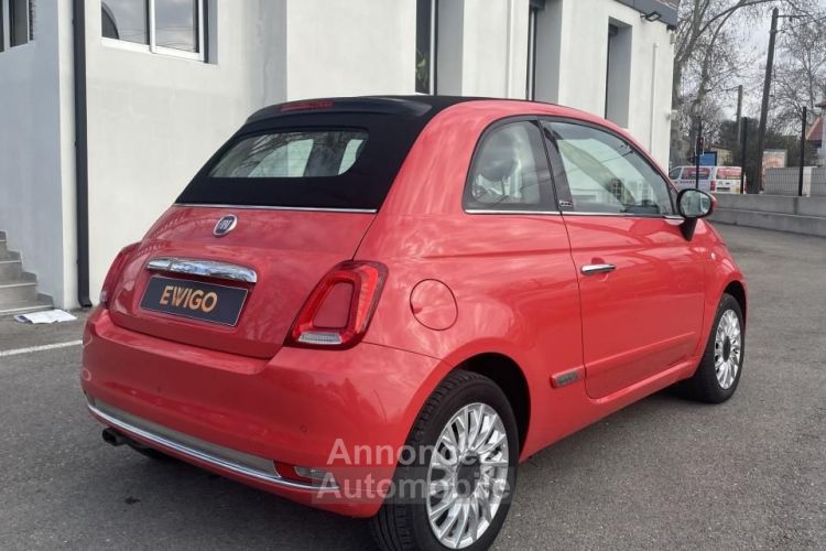 Fiat 500 500C CABRIOLET 69ch Lounge - <small></small> 8.490 € <small>TTC</small> - #7