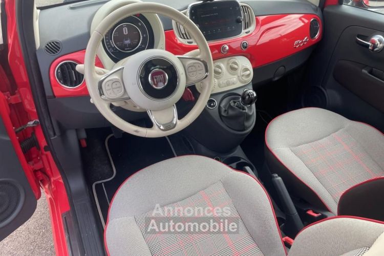 Fiat 500 500C CABRIOLET 69ch Lounge - <small></small> 8.490 € <small>TTC</small> - #10