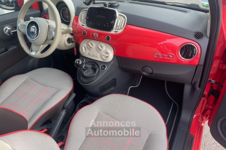 Fiat 500 500C CABRIOLET 69ch Lounge - <small></small> 8.490 € <small>TTC</small> - #14