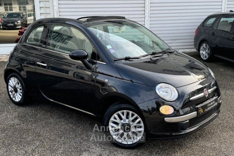 Fiat 500 500c Phase II 1.2 Mpi 69cv Lounge Édition Cabriolet -Crit’Air 1-Clim-Jante Alu 1ère Main - <small></small> 7.990 € <small>TTC</small> - #2