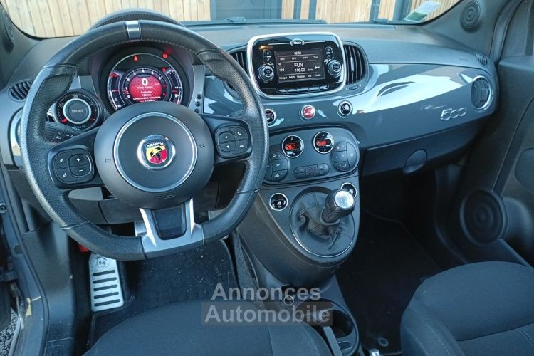 Fiat 500 ABARTH 595 1.4L T-JET 145CH SILENCIEUX AKRAPOVIC / BLUETOOTH / LIVRAISON OFFERTE - <small></small> 14.900 € <small>TTC</small> - #7