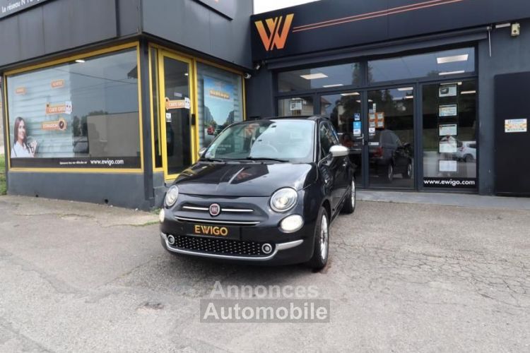 Fiat 500 CABRIOLET 1.2 70 LOUNGE + CARPLAY - <small></small> 9.989 € <small>TTC</small> - #1