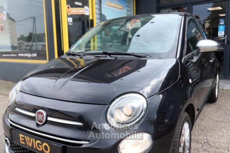 Fiat 500 CABRIOLET 1.2 70 LOUNGE + CARPLAY - <small></small> 9.989 € <small>TTC</small> - #2