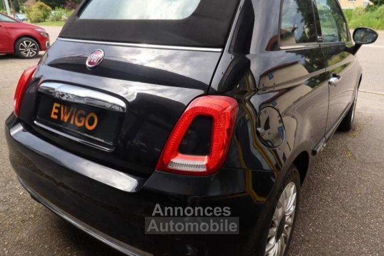 Fiat 500 CABRIOLET 1.2 70 LOUNGE + CARPLAY - <small></small> 9.989 € <small>TTC</small> - #6