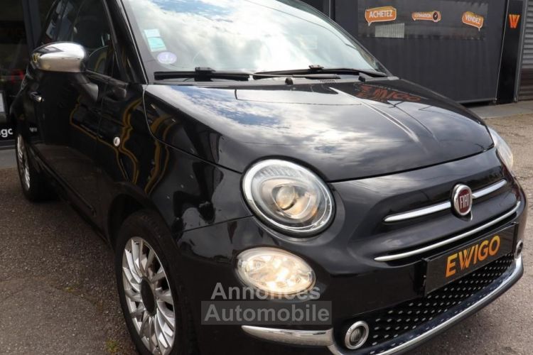 Fiat 500 CABRIOLET 1.2 70 LOUNGE + CARPLAY - <small></small> 9.989 € <small>TTC</small> - #8