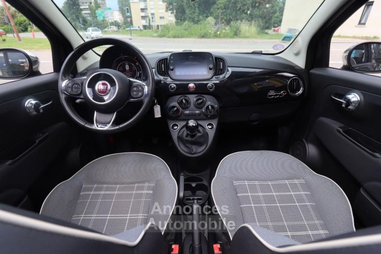 Fiat 500 CABRIOLET 1.2 70 LOUNGE + CARPLAY - <small></small> 9.989 € <small>TTC</small> - #14