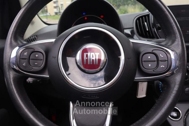 Fiat 500 CABRIOLET 1.2 70 LOUNGE + CARPLAY - <small></small> 9.989 € <small>TTC</small> - #16