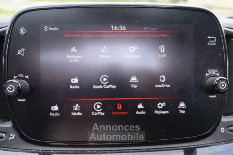 Fiat 500 CABRIOLET 1.2 70 LOUNGE + CARPLAY - <small></small> 9.989 € <small>TTC</small> - #20