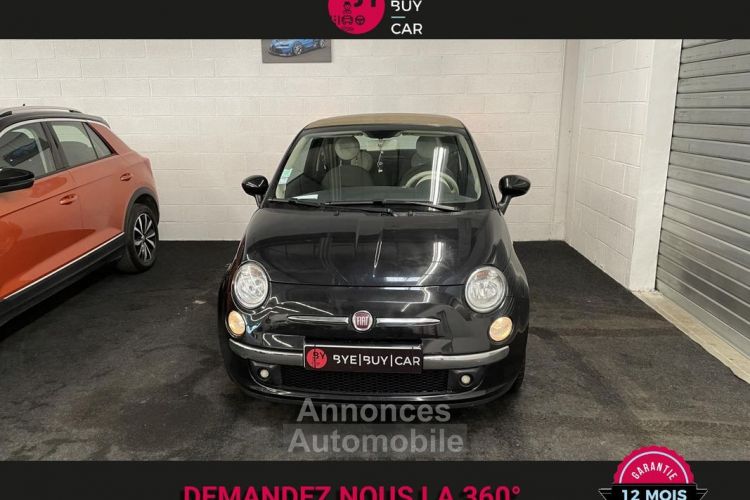 Fiat 500 cabriolet 1.2 70 lounge - <small></small> 5.990 € <small>TTC</small> - #5