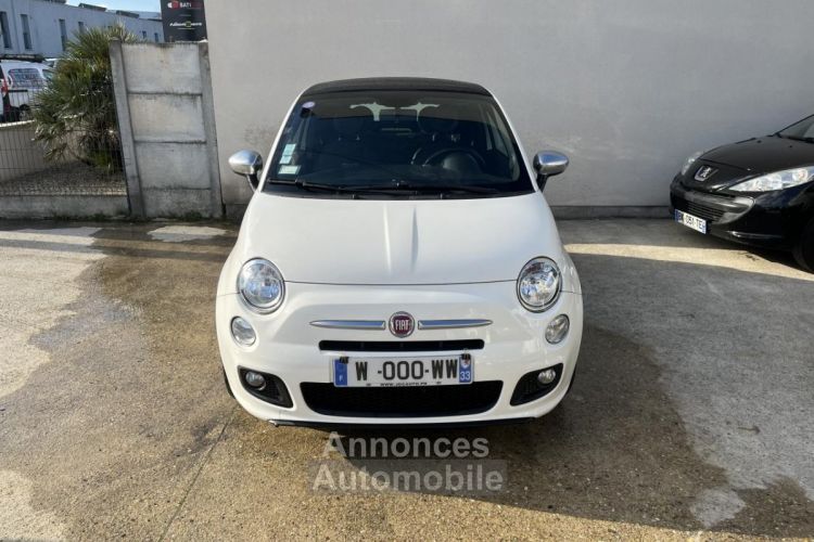 Fiat 500 Cabriolet 1.2i - 69 C CABRIOLET S PHASE 1 - <small></small> 9.900 € <small>TTC</small> - #1