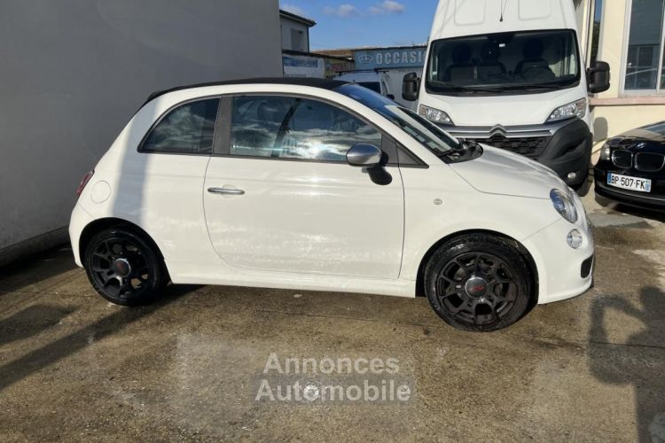 Fiat 500 Cabriolet 1.2i - 69 C CABRIOLET S PHASE 1 - <small></small> 9.900 € <small>TTC</small> - #4