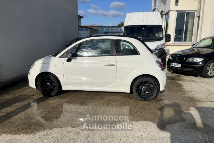 Fiat 500 Cabriolet 1.2i - 69 C CABRIOLET S PHASE 1 - <small></small> 9.900 € <small>TTC</small> - #7