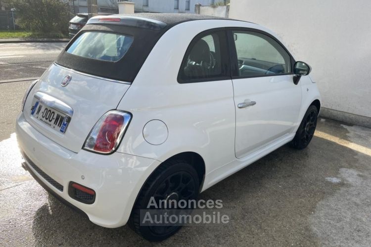 Fiat 500 Cabriolet 1.2i - 69 C CABRIOLET S PHASE 1 - <small></small> 9.900 € <small>TTC</small> - #8